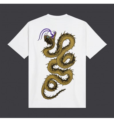 DOLLY NOIRE desert snake tee white t-shirt