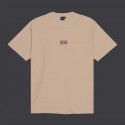 DOLLY NOIRE 3d box logo tee beige t-shirt