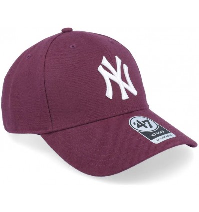 47 Cappellino MVP Snapback New York Yankees plum