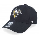 47 BRAND Pittsburgh Penguins Mvp Black Adjustable - 47 Brand