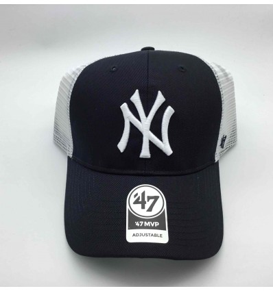 47 BRAND CAPPELLINO NEW YORK YANKEES NY UNISEX TRUCKER NAVY