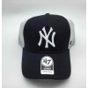 47 BRAND CAPPELLINO NEW YORK YANKEES NY UNISEX TRUCKER NAVY