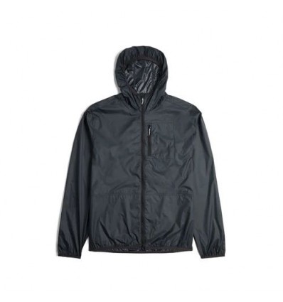 TOPO DESIGN global ultralight packable jacket black