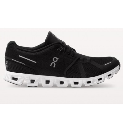 ON Cloud 5 black white sneakers