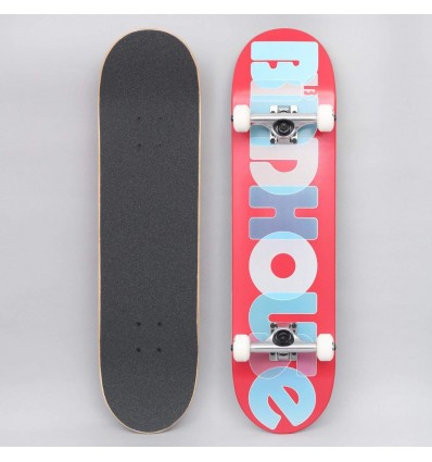 BIRDHOUSE stage 1 opacity logo 2 complete navy red 7,75Ã¢â‚¬Â skate as