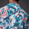 DOLLY NOIRE medusa bowling shirt acqamarine