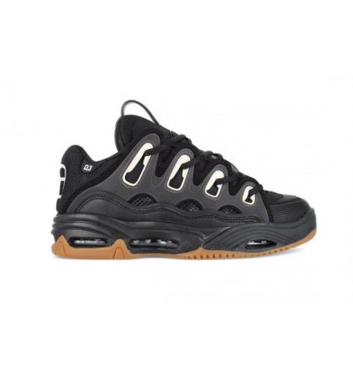 OSIRIS D3 black gum scarpe skate