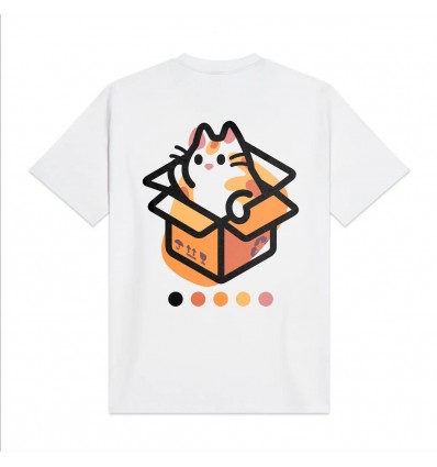 DOLLY NOIRE Gatto Mambo Tee White