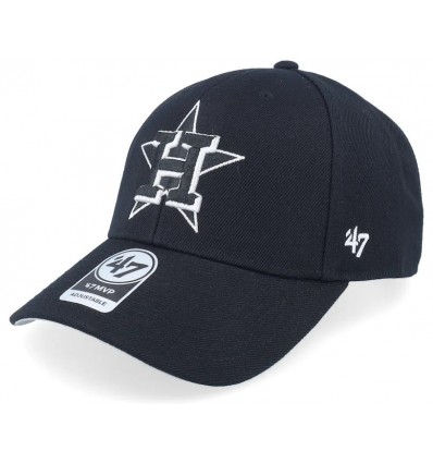 47 BRAND Houston Astros Brand Mvp Black regolabile