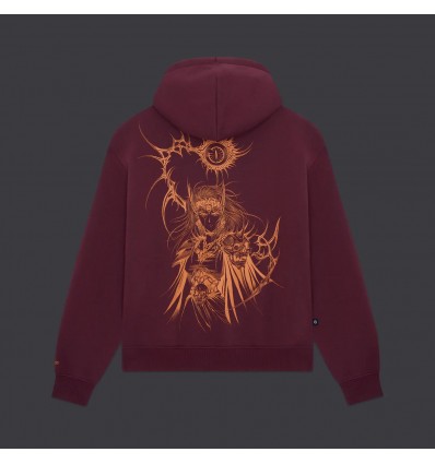 DOLLY NOIRE aisling hoodie bordeaux