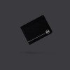 DOLLY NOIRE reflective wallet black