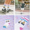 AMERICAN SOCKS pyramid mid hight CALZE UNISEX SKATE one size