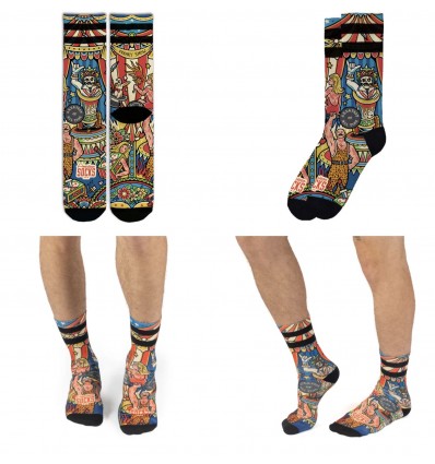 AMERICAN SOCKS signature circus CALZE UNISEX SKATE