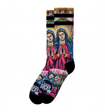 AMERICAN SOCKS signature guadalupe CALZE UNISEX SKATE