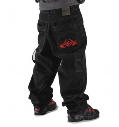 BLUESKIN pantaloni in canvas kate rap baggy hip hop