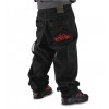 BLUESKIN pantaloni in canvas kate rap baggy hip hop