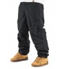 BLUESKIN pantalone cargo nero