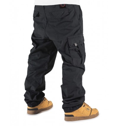 BLUESKIN pantalone cargo nero