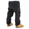 BLUESKIN pantalone cargo nero