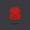 DOLLY NOIRE Beanieclava Beanie Red