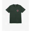 OBEY peace wheel t-shirt forest green