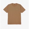 OBEY geometric power canvas t-shirt brown sugar