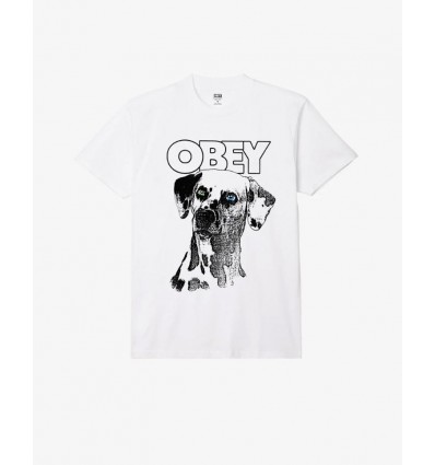 OBEY dalmation t-shirt white