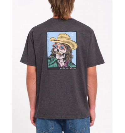 VOLCOM scowboy t-shirt heather black