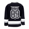 DOLLY NOIRE goat hockey crewneck black