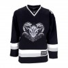 DOLLY NOIRE goat hockey crewneck black