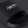 DOLLY NOIRE monogram slipper black ciabatta