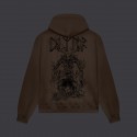 DOLLY NOIRE leshen hoodie brown