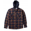 VISSLA eco zy shirt jacket CAMICIA FLANELLA