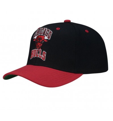 MITCHELL AND NESS nba chicago bulls black snapback one size