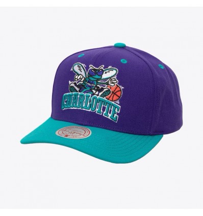 MITCHELL AND NESS nba charlotte snapback one size