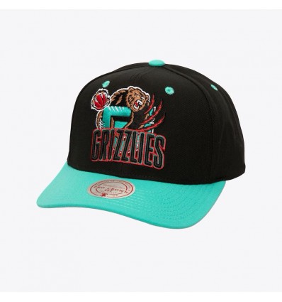 MITCHELL AND NESS nba grizzlies snapback one size