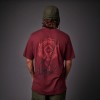 DOLLY NOIRE DARIUS tee bordeaux