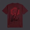 DOLLY NOIRE DARIUS tee bordeaux