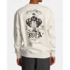 RVCA invisible man crewneck felpa girocollo