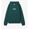 OBEY lowercase extra heavy hood rain forest