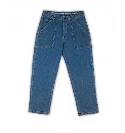 HOMEBOY x-tra work pants washed blue