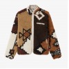 OBEY moroccan rug sherpa jacket