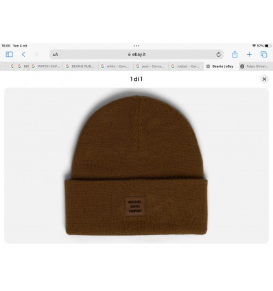 OBEY abbott beanie rubber