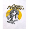 INNIORANZA podcast madonna t-shirt unisex bianca