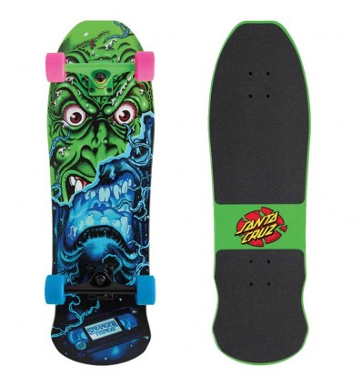 SANTA CRUZ stranger things roskopp face 9,5 cruiser anni 80