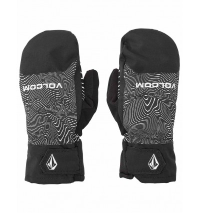 VOLCOM V.Co Nyle Mitt Black Print muffole da neve taglia xl