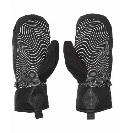 VOLCOM V.Co Nyle Mitt Black Print muffole da neve taglia small