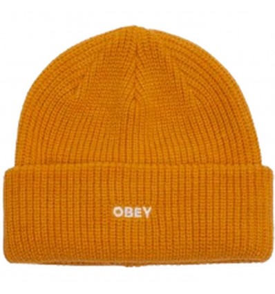 OBEY future beanie mustard