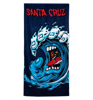 SANTA CRUZ screaming wave towel telo mare taglia unica