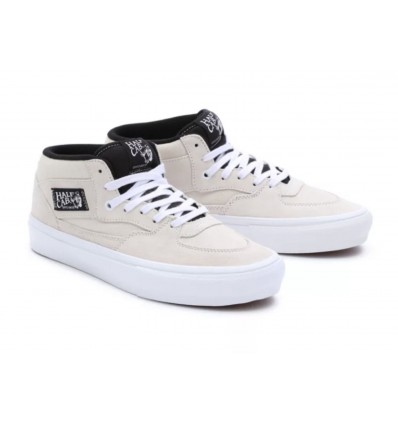 VANS scarpe skate half cab white black